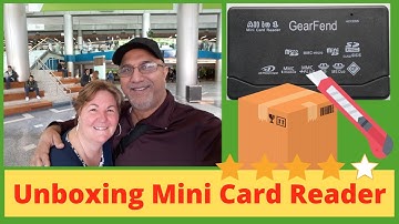 GearFend All-In-One Mini Card Reader Unboxing