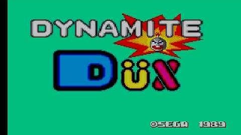 Sega Master System - Dynamite Dux Intro