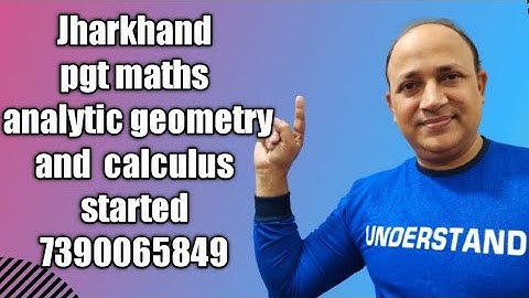 Jharkhand pgt maths class full syllabus in hindi complete syllabus statics and dynamics  7390065849