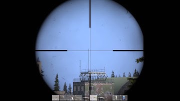 Dayz bug using Mosin riffle with Long Range Scope (sniping test) 500m