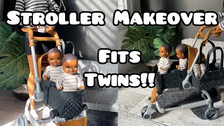 DIY Realistic Baby Stroller for Your Barbie Dolls