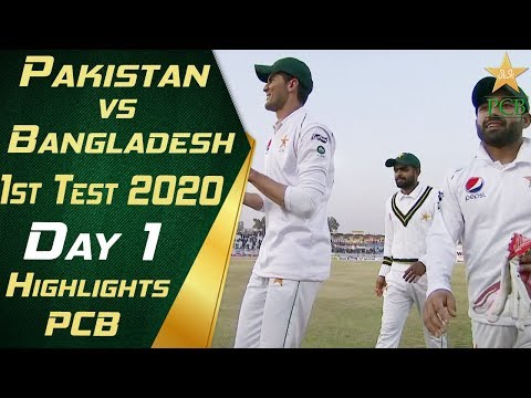 pakistan-vs-bangladesh-2020-|-short-highlights-day-1-|-1st-test-match-|-pcb