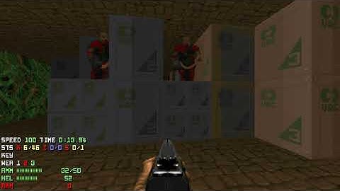 Final Doom - Plutonia Map01 UV-Max in 1:49 + TNT Map01 UV-Max in 0:43