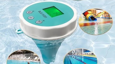 BLE-YC01 - Digital Water 6 IN 1 Meter Chlorine/pH/TDS/EC/ORP/TEMP