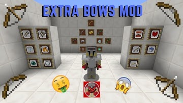 Mod Showcase #3: Extra Bow Mod (Minecraft 1.12.2)