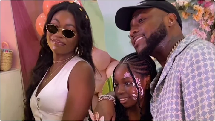 Davido & Sophia Momodu MAINTAIN Social Distance During Imade's 10th Birthday Celebration