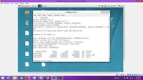How to create partition in Redhat 7/8 and Centos 7/8