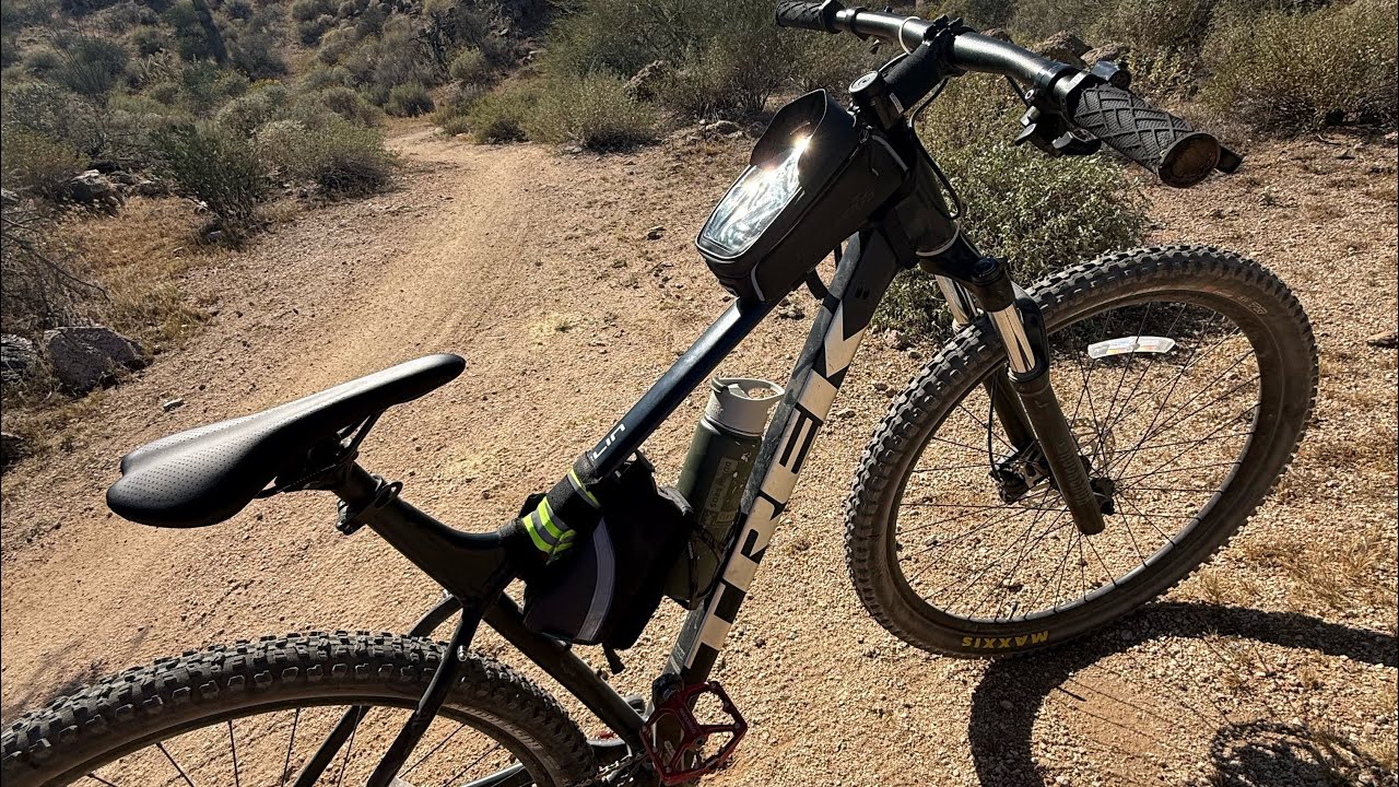 Hitting some jumps at Hawes! #mountainbiking #jumps #mtb #desert #arizona 