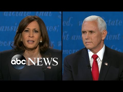 Mike Pence and Kamala Harris share what the role of the vice presidency is.