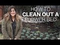 How to Clean Out a Flower Bed // Garden Answer