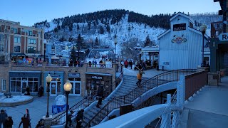 Exploring Park City, Utah Historic Main Street in Winter (December 31, 2023) ❄️🏂