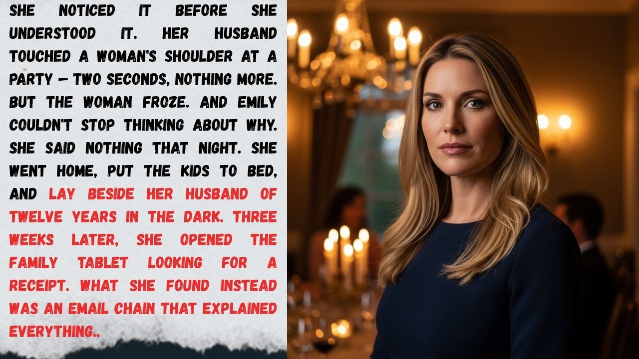 He Touched Her at the Party and Left Her Shaken — We Discovered She Was His Mistress