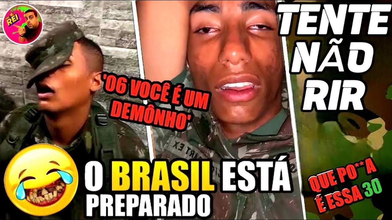 OS MEMES MAIS ENGRAÇADOS DO EXÉRCITO BRASILEIRO!😂 Tente Não Rir / Os Mais Hilárias dos recrutas