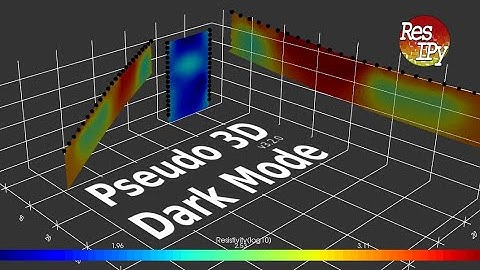 Pseudo 3D Resistivity Inversion with ResIPy