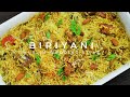 Beef dum biriyani  muslim wedding style biriyani