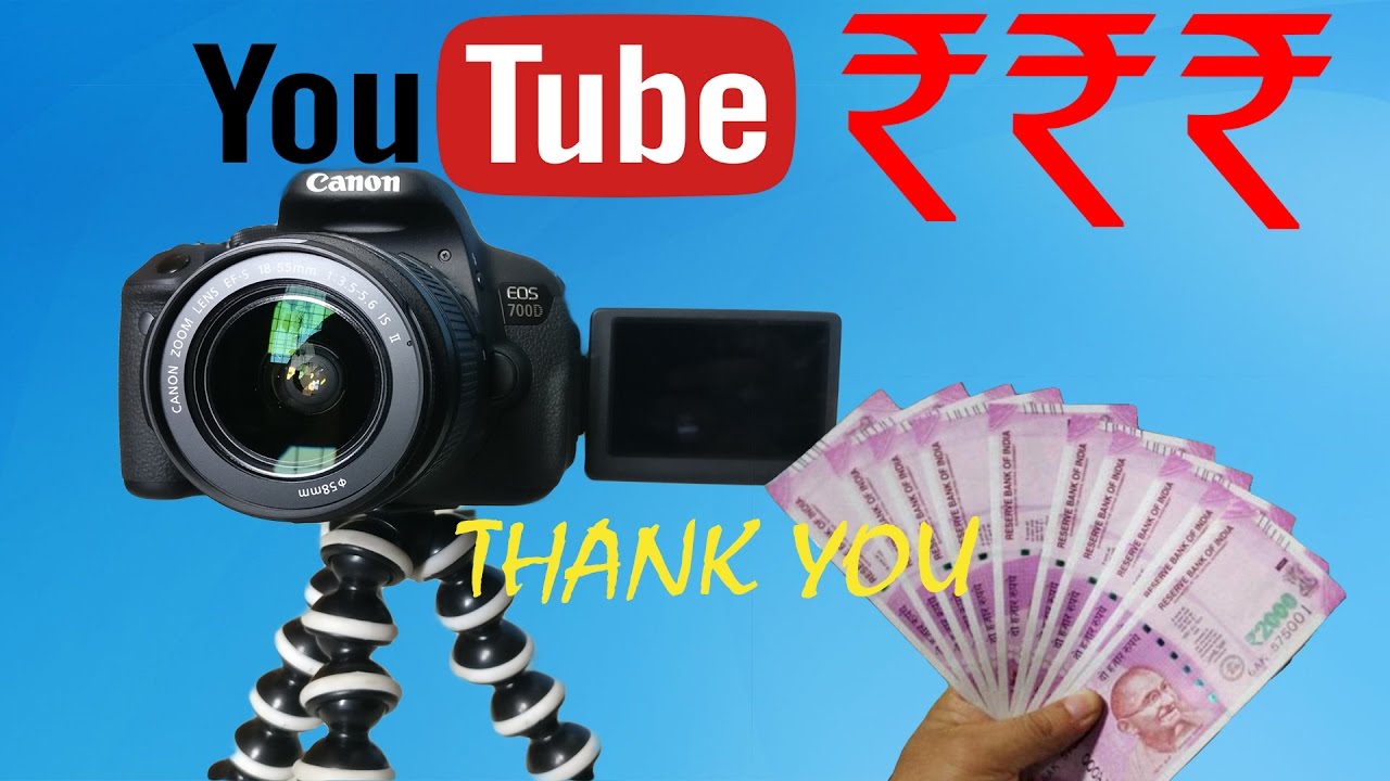 Bought A DSLR With Youtube Money!!!