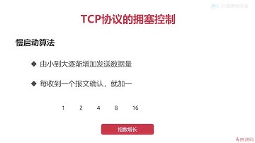 11 7 tcp协议的拥塞控制