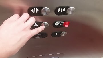 Ringing the alarm in an Otis elevator
