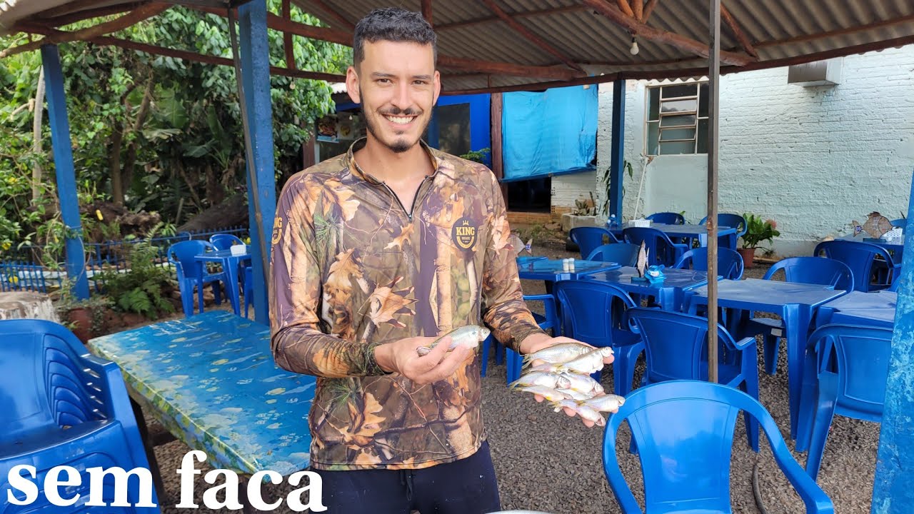 JEITO MAIS FACIL E RÁPIDO DE LIMPAR LAMBARI.. Sem faca ...