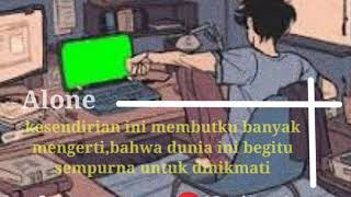 Story wa 30 detik menyendiri