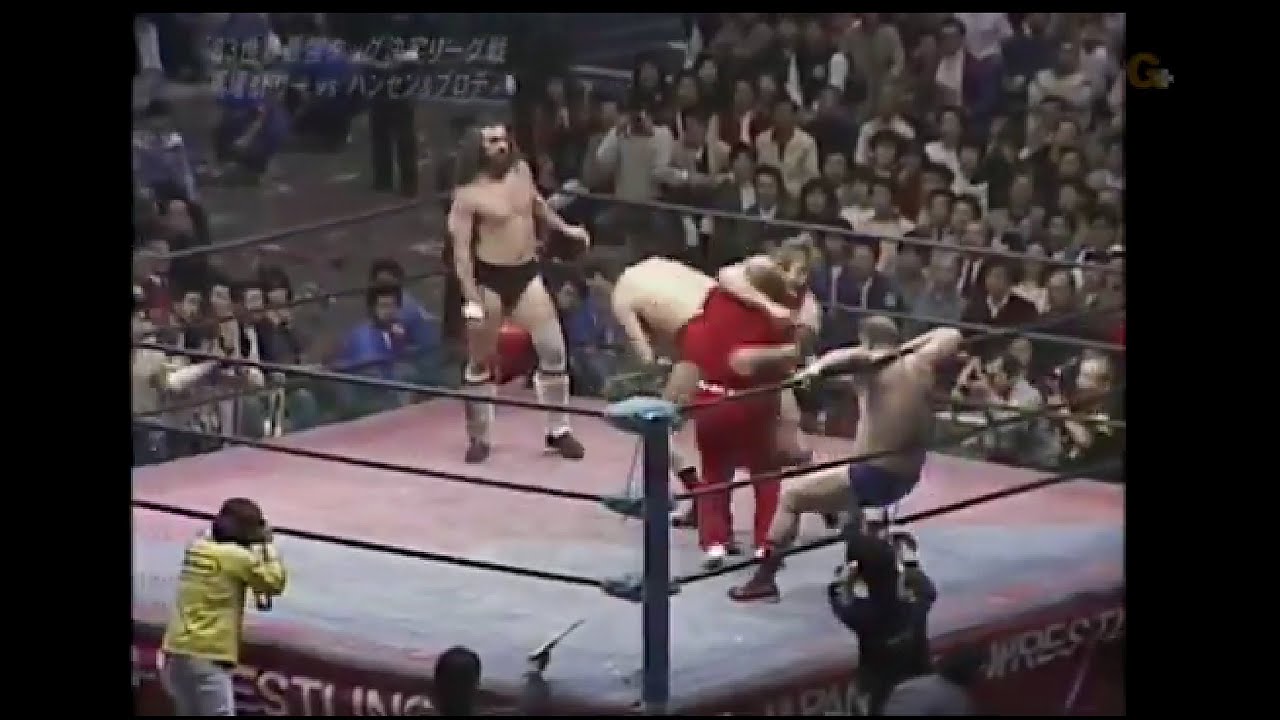 Bruiser Brody & Stan Hansen vs Giant Baba & Dory Funk Jr 1983 12 10