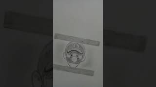 Gigachad Luigi (luigi glows up) #gigachad #art #luigi #muscles