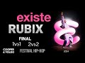 Rubix criminalz crew  hip hop festival 1vs1 2vs2  existe 2eme edition  2024