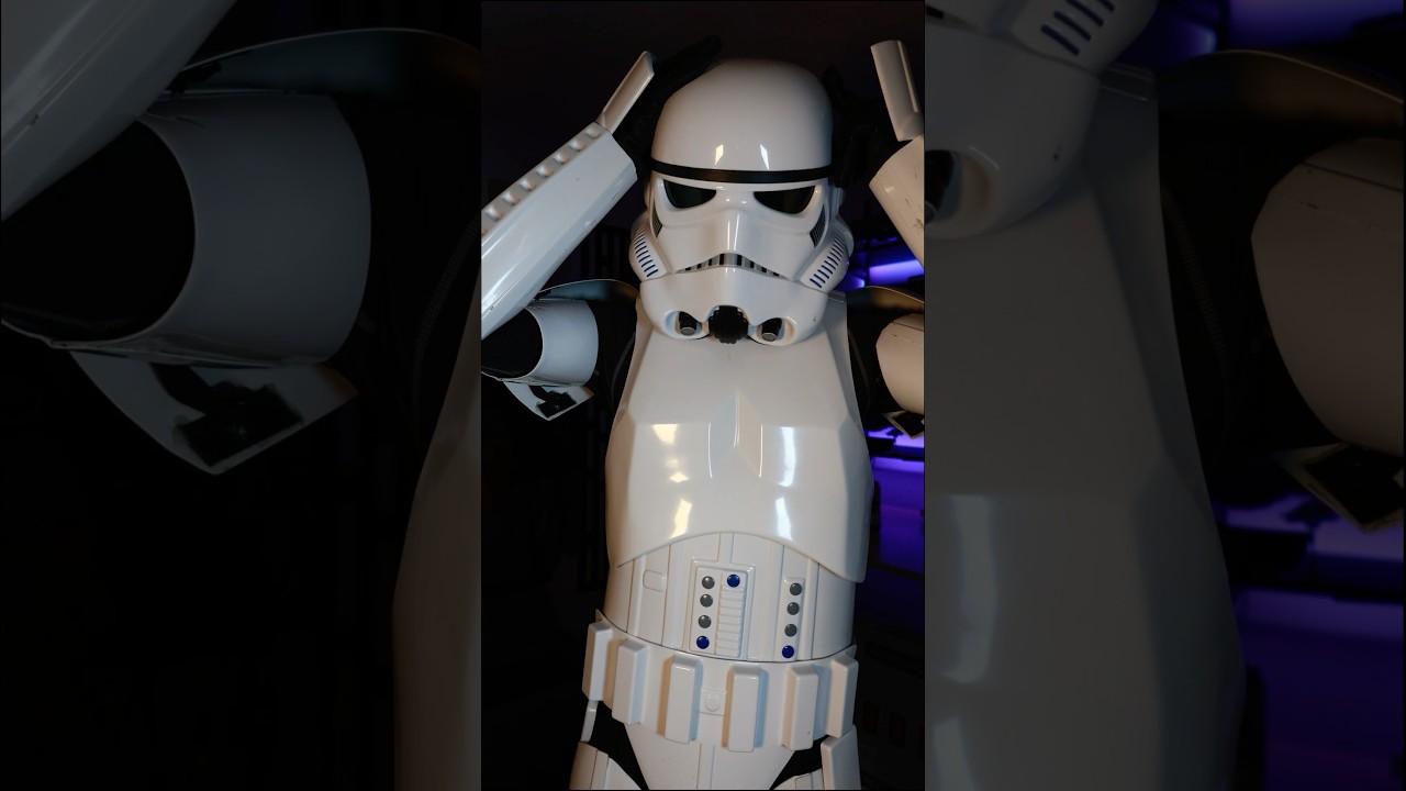 Sounds of a Stormtrooper. Prop toy blaster 