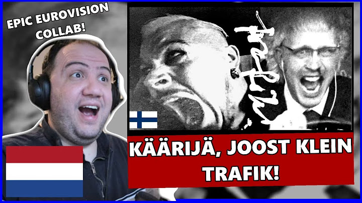 Käärijä, Joost Klein - TRAFIK! Official Video Reaction | Teacher Paul Reacts 🇳🇱