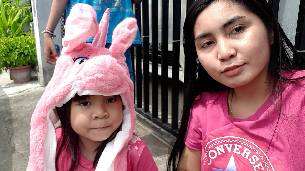 Bunny hat##hat dancing kuda poni😍 - YouTube
