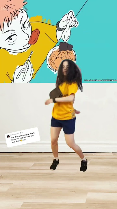 How to dance like Jujutsu Kaisen ending Lost in paradise - Dance Meme Serie! What's next? #shorts