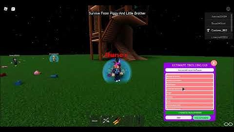 My Game:Using UTG [Ultimate Trolling GUI]