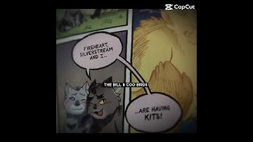 Graystrip and SilverStream are so cute!!! #viral #subscribe #warriorcats #graystripe #silverstream