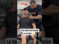 Le ha dado una lección a su hater en el gimnasio #fitness #gym #legday #bodybuilding