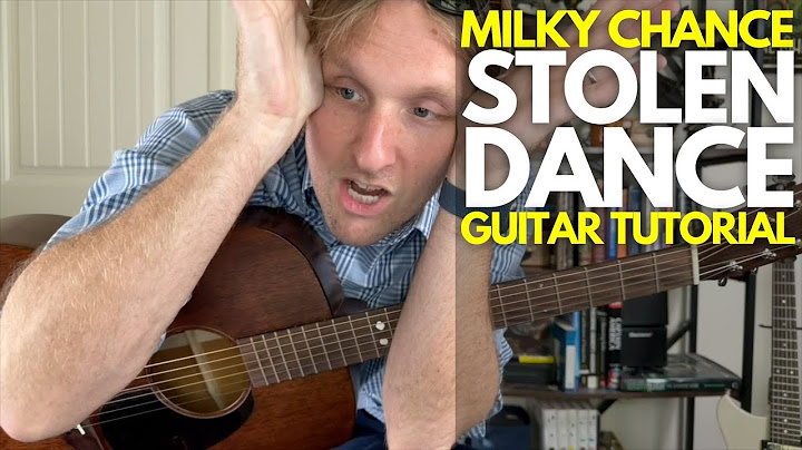 Stolen Dance Guitar version - Guitar performance video thumbnail