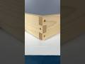 Beautiful,clean and tight wood joint #woodworking #carpentry #woodjoint