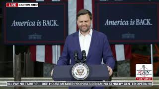WATCH: Vice President JD Vance Delivers Remarks at a Steel Plant in Canton, Ohio - 7/28/25