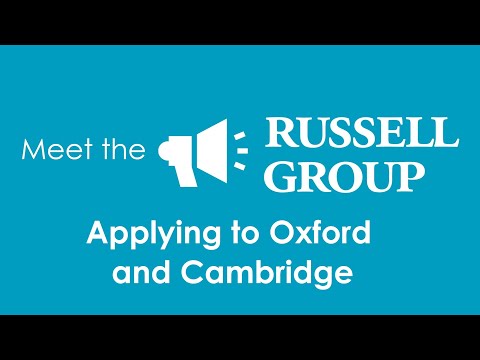 Applying to Oxford and Cambridge