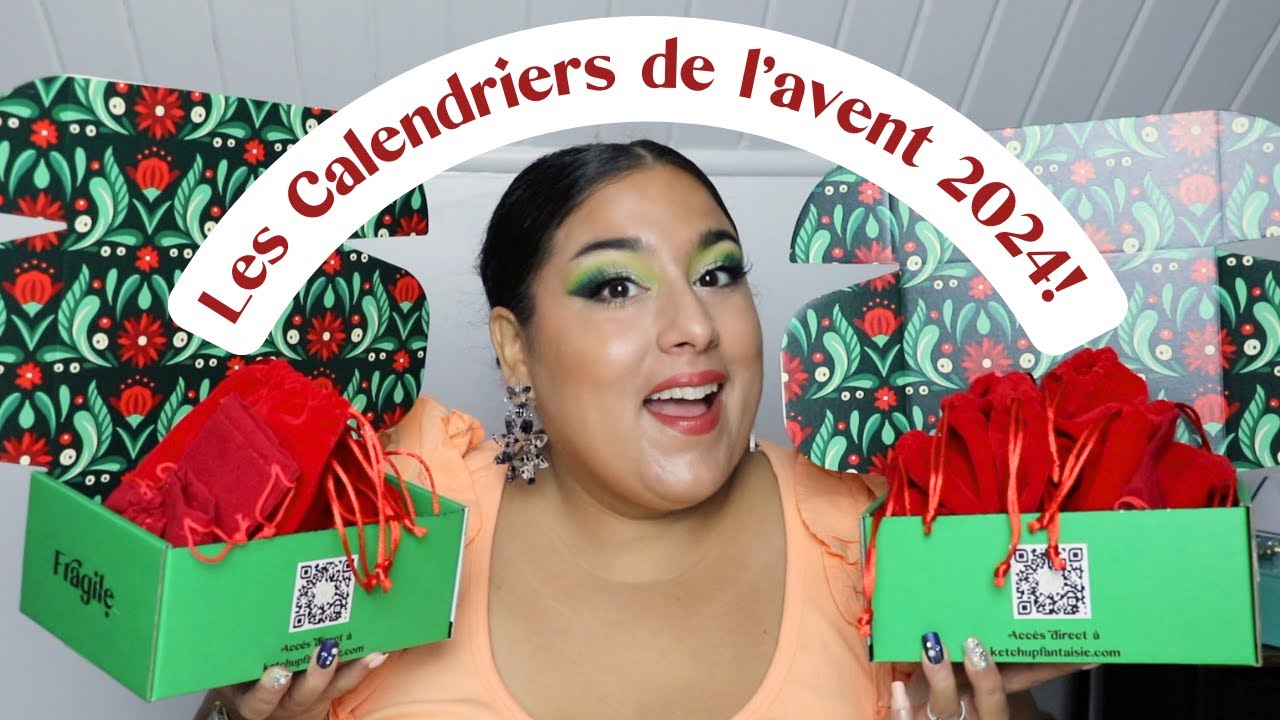 Les calendriers de l'avent Ketchup Fantaisie - unboxing + try on