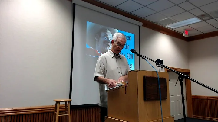 Charles Meek teaching
