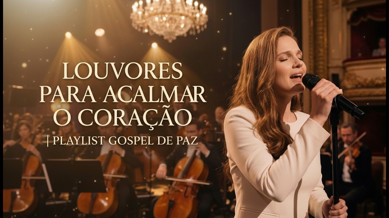 LOUVORES PARA ACALMAR O CORAÇÃO | PLAYLIST GOSPEL DE PAZ