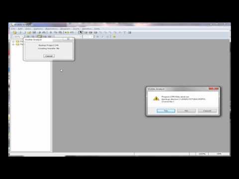 eTutorial Brief: How to switch between Projects in the Visible Analyst Student Edition