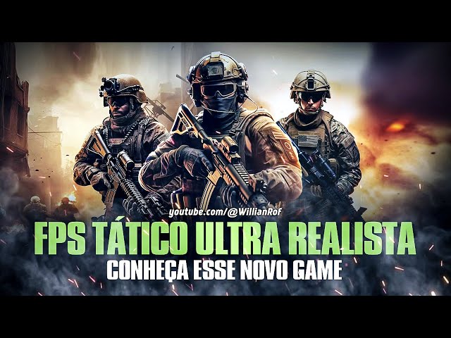 O JOGO MAIS REALISTA DE TODOS OS TEMPOS SOBRE GUERRA TÁTICA! 