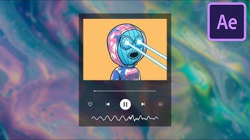 Sóng Nhạc  avee Player ảnh dọc hiệu ứng load time đẹp cho avee player- Template After