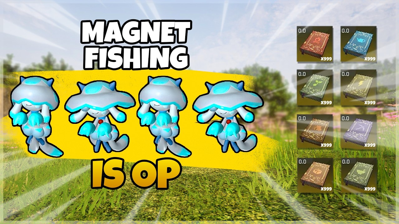 I've SLEPT ON Fishing in Palworld - YouTube
