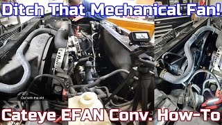 03 Silverado 2500 Electric Fan Conversion (9 Blade HD Fans)