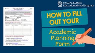 How to Fill Out Your Academic Planning Form -- Remastered! Wealth
