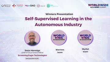 Worldwide AI Hackathon Winners Presentation – Synthetic Data Applications