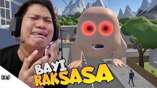 BAYI INI TERLALU GENDUT SAMPAI BISA MENGHANCURKAN KOTA WKWK!!! Fat Baby [INDO] ~Bayi Monster!!
