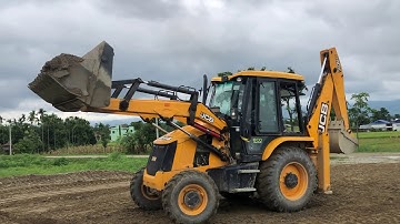 JCB Backhoe Loader Working Video - JCB 4x4 Working Mood